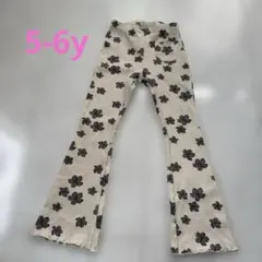 値下げ! zara 花柄レギンス 5-6y 116cm