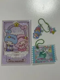 サンリオ　キキララ　キラキラ星座のアクスタ　little twin stars