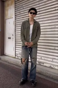 90s リーバイス505 Levi's ダメージデニム　w36L31 襤褸ボロ