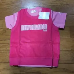 NEW BALANCE ベビーベスト &Tシャツ ピンク95