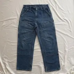 W33×L30 Carhartt カーハート ダブルニー デニム - メルカリ
