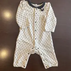 ロンパース　前開き　８０