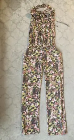 花柄　3ways サロペット