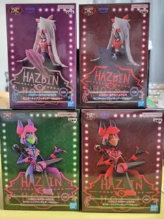 ハズビンホテル HAZBIN HOTEL モニタートップフィギュア 4体セット