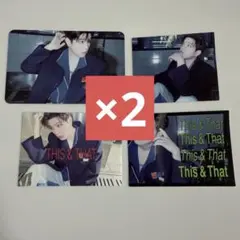 トレカ this＆that 封入 FANS ステッカー スンミン
