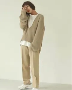 TODAYFUL Ｕネックハンドニットのサムネイル