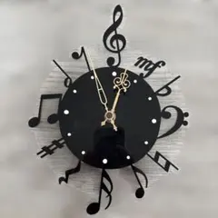 音楽モチーフ 掛け時計