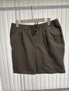 ZARA カーキ　ショートパンツ　メンズ　L