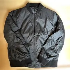 UNIQLO MA-1 ブラックジャケット L