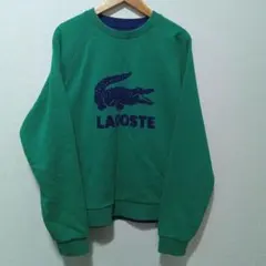 LACOSTE グリーン トレーナー 34サイズ