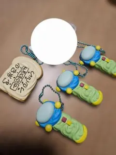 キャラクター型ストラップ 4個セット