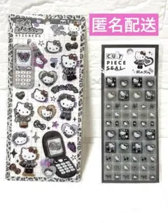 平成はっぴーフォン　ギャルキティ　タイルシール2点