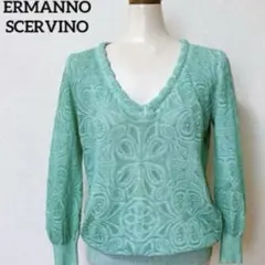 イタリア製 美品 ERMANNO SCERVINO シルク混 ブラウス - メルカリ