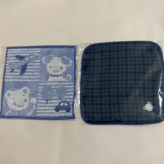 【新品未使用】ファミリア　ミニタオルハンカチセット　XB