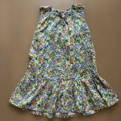 花柄ノースリーブワンピース　120