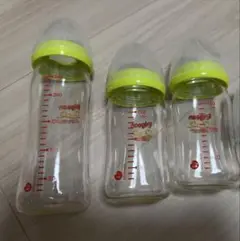 ピジョン　ガラス製哺乳瓶 240ml 1本+160ml 2本　計3本セット