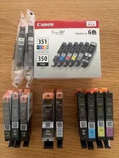Canon PIXUS 純正インクカートリッジ 351 BK4本 - メルカリ