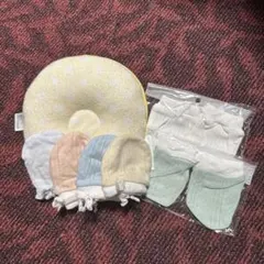 ベビー枕とミトンセット