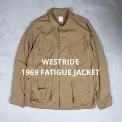 新品！WESTRIDE ジャングルファティーグジャケット ベージュ Lのサムネイル