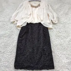 MAITRESSE 切替　ワンピース　ボレロ　セットアップ　ノースリーブ