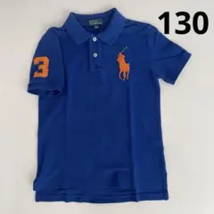 Polo by Ralph Lauren ポロシャツ 青 130cm