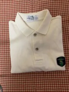 ポロシャツ 長袖白
