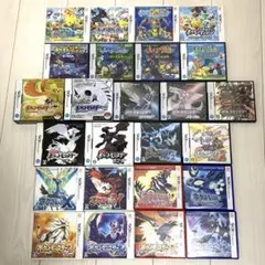 DS 3DSソフト ポケットモンスター 25本
