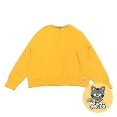 ラッセル Russell Athletic スウェット イエロー 無地 L
