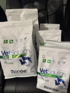 成猫食事療法MongeVetSolution 肥満サポート6キロ（2キロ✖︎3袋