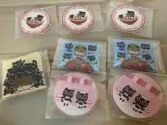 キヨ15周年くじ　G賞アクリルバッジ　ラーメンカフェレンジャーいっぱい8点セット