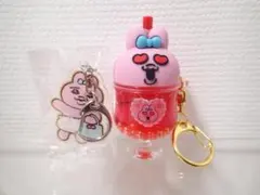 おぱんちゅうさぎ　オイルチャーム　アクリルキーホルダー　2点セット