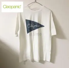 Ciaopanic ビッグシルエット フロントロゴ Tシャツ