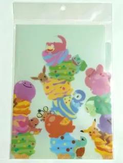 【最安値】POKEMIKKE A5 3ポケットクリアファイル 新品未使用