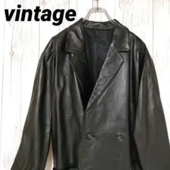 日本製 レザーコート ジャケット ラムレザー 羊革 本革 黒 新品タグ付き♪
