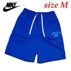 新品　Mサイズ　ナイキ　ウーブン オーバーサイズド ショート パンツ　ブルー