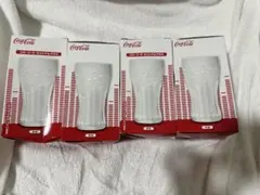 Coca-Cola ガラスコップ 4個セット
