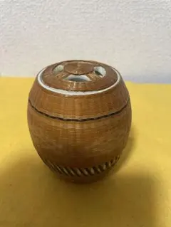 茶道具 小さな茶入れ 白地仕覆付き - メルカリ