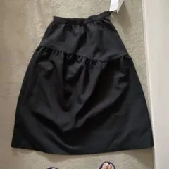 UNITED ARROWS ロングスカート ブラックのサムネイル