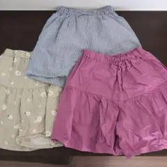 半ズボン 3点セット 女の子