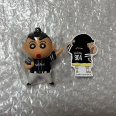 ソフトバンクホークス クレヨンしんちゃん マスコットキーチェーン しんちゃん