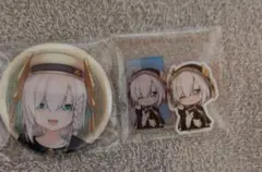 アルス・アルマル アクリルスタンド 缶バッジ セット - メルカリ