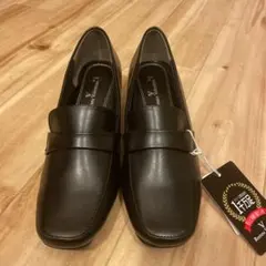 ローファー パンプス 黒