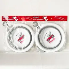 新品未開封◆2個セット◆スヌーピー折りたたみ洗い桶4Lたらい台所洗濯バケツ風呂