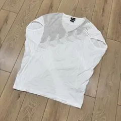 プーマ スポーティ カジュアル フェミニン カットデザイン トップス 古着 半袖