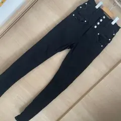 EMODA ハイウエストスキニー ブラック
