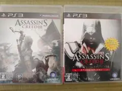 PS3　アサシンクリード2 SE　アサシンクリード3　動作確認済み