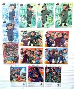 忍たま乱太郎　エモカ　クリアカードコレクション　13枚セット