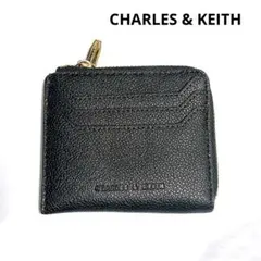 CHARLES & KEITH ブラックカードケース