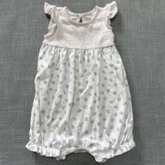 baby GAP 花柄ロンパース 6-12ヶ月