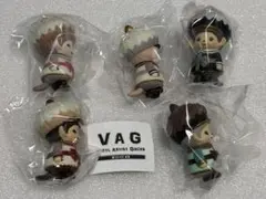 VAG 45 モンチッチ HAPPYGIFTBOX 全5種セット　ガチャ　ソフビ